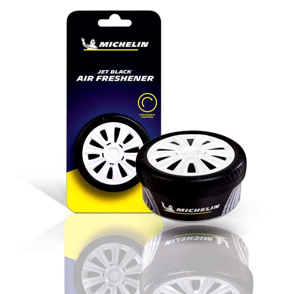 Sáp thơm Oto Michelin Hình Bánh Xe mùi Jet Black