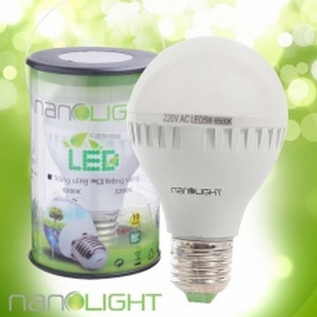  Bóng đèn LED Nanolight LED 5W (Trắng sáng) 