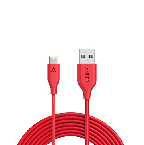 Cáp sạc Iphone ANKER Powerline Lightning Plus 1.8m A8122H91 (Đỏ)